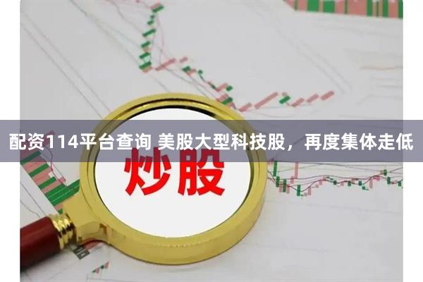 配资114平台查询 美股大型科技股，再度集体走低